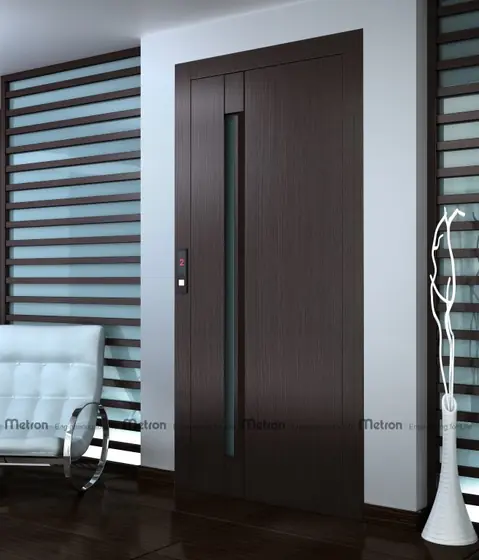 Θύρες ανελκυστήρων Metron Palm, Wenge Sublimation Coating