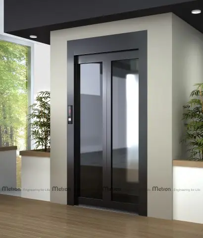 Θύρες ανελκυστήρων Metron 2Pc Glass