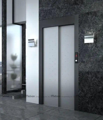 Θύρες ανελκυστήρων Metron 2Pt Vivo Powder Coated Anrthracite-Titanium